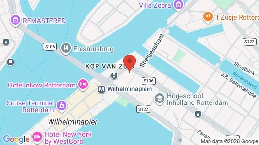 Kantorruimte for rent i Rotterdam Feijenoord - kort over placeringen