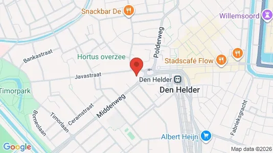 Kantorruimte for rent i Den Helder - kort over placeringen
