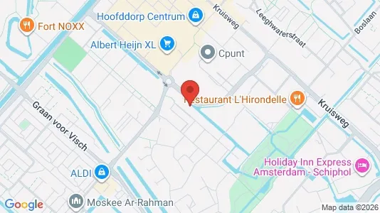 Kantorruimte for rent i Haarlemmermeer - kort over placeringen