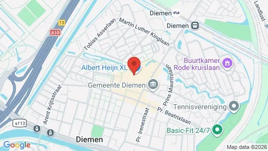 Kantorruimte for rent i Diemen - kort over placeringen