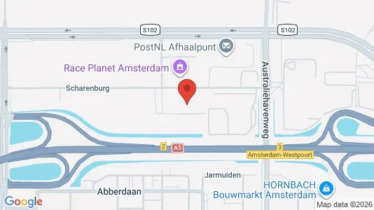 Producties for rent i Amsterdam Westpoort - kort over placeringen