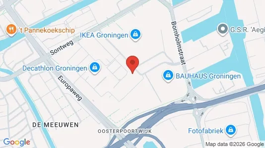 Bedrijfsruimtes for rent i Groningen - kort over placeringen