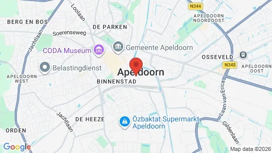 Bedrijfsruimtes for rent i Apeldoorn - kort over placeringen