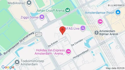 Kantorruimte for rent i Amsterdam Westpoort - kort over placeringen