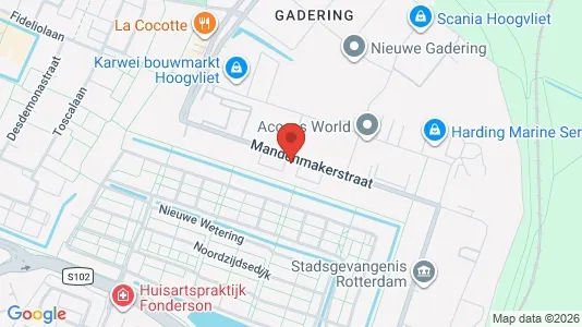 Bedrijfsruimtes for rent i Rotterdam Hoogvliet - kort over placeringen