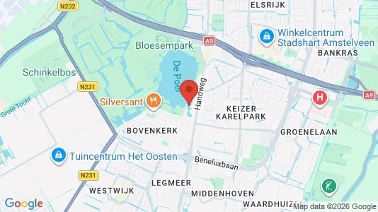 Kantorruimte for rent i Amstelveen - kort over placeringen
