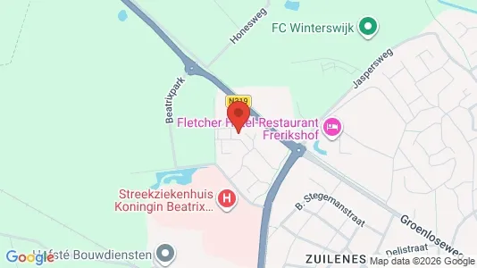 Kantorruimte for rent i Winterswijk - kort over placeringen