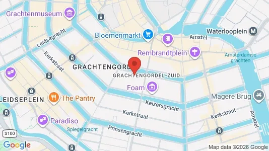 Bedrijfsruimtes for rent i Amsterdam Centrum - kort over placeringen