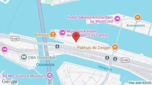 Kantorruimte for rent i Amsterdam Zeeburg - kort over placeringen