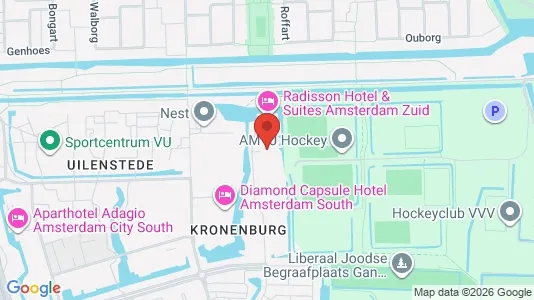 Kantorruimte for rent i Amstelveen - kort over placeringen