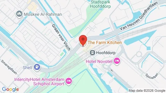 Kantorruimte for rent i Haarlemmermeer - kort over placeringen