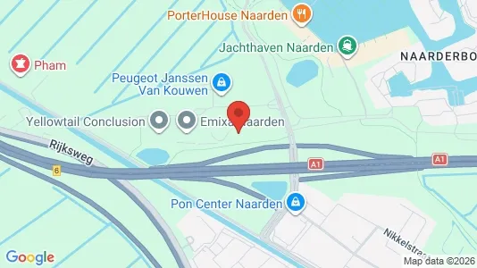 Kantorruimte for rent i Gooise Meren - kort over placeringen