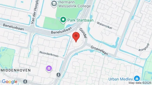 Kantorruimte for rent i Amstelveen - kort over placeringen