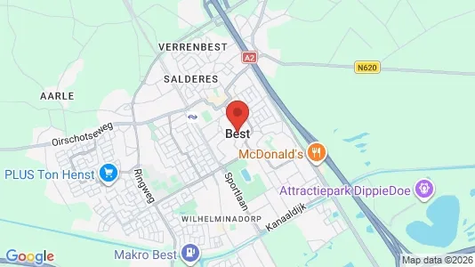 Winkels for rent i Best - Foto uit Google Street View
