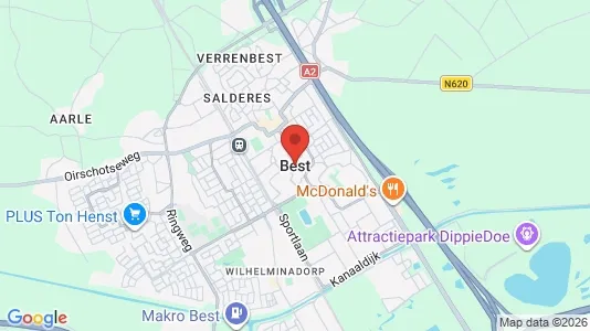 Bedrijfsruimtes for rent i Best - Foto uit Google Street View