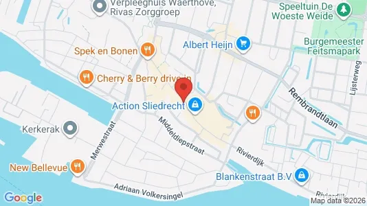 Bedrijfsruimtes for rent i Sliedrecht - kort over placeringen
