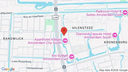 Kantorruimte for rent i Amstelveen - kort over placeringen