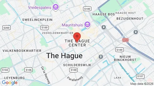 Horeca panden for rent i The Hague Centrum - kort over placeringen