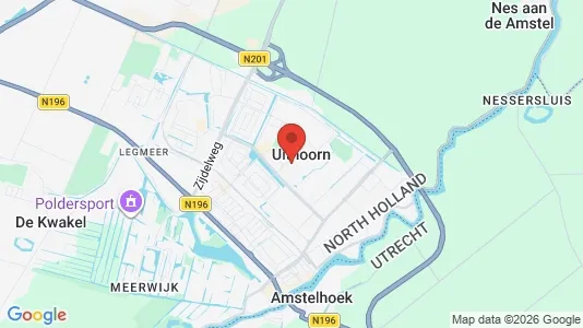 Horeca panden for rent i Uithoorn - kort over placeringen