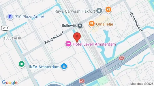 Kantorruimte for rent i Amsterdam-Zuidoost - kort over placeringen