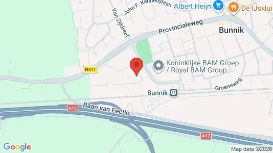 Kantorruimte for sale i Bunnik - kort over placeringen