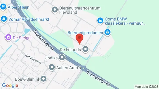 Bedrijfsruimtes for rent i Dronten - kort over placeringen