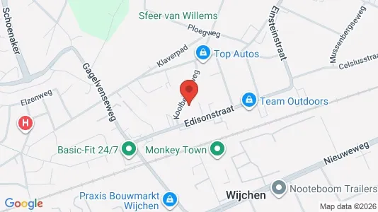 Bedrijfsruimtes for rent i Wijchen - Foto uit Google Street View