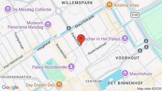 Kantorruimte for rent i The Hague Centrum - kort over placeringen