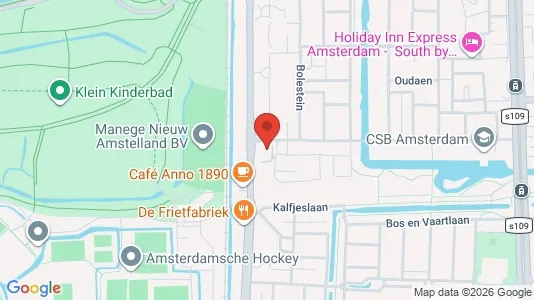 Kantorruimte for rent i Amsterdam Zuideramstel - kort over placeringen