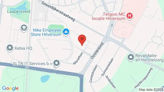 Bedrijfsruimtes for rent i Hilversum - kort over placeringen