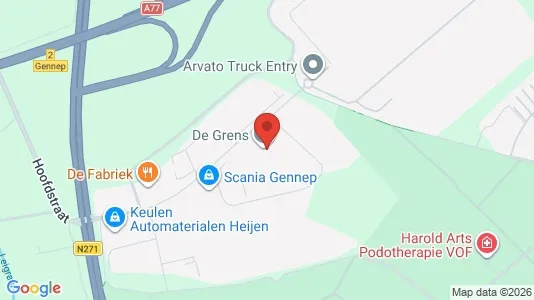 Bedrijfsruimtes for rent i Gennep - kort over placeringen