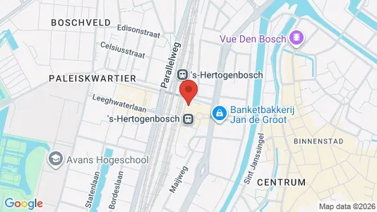 Bedrijfsruimtes for rent i Den Bosch - kort over placeringen
