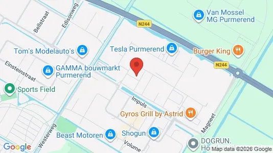 Kantorruimte for sale i Purmerend - kort over placeringen