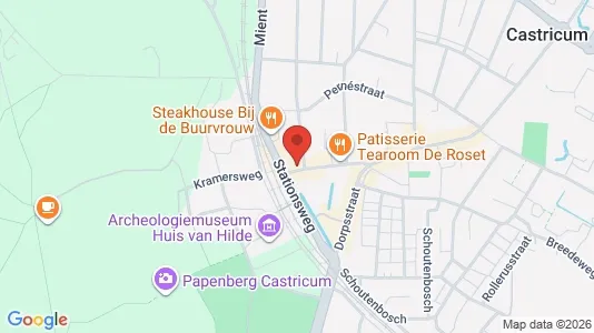 Kantorruimte for rent i Castricum - kort over placeringen
