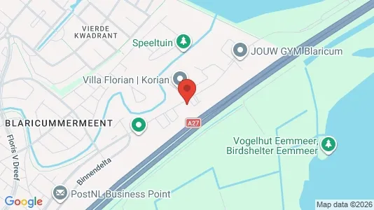 Bedrijfsruimtes for rent i Blaricum - kort over placeringen