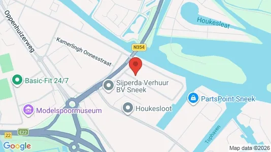 Bedrijfsruimtes for rent i Súdwest-Fryslân - kort over placeringen