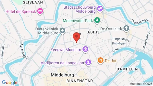 Kantorruimte for rent i Middelburg - kort over placeringen