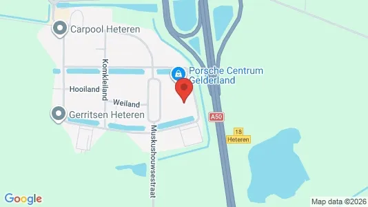 Kantorruimte for rent i Overbetuwe - kort over placeringen