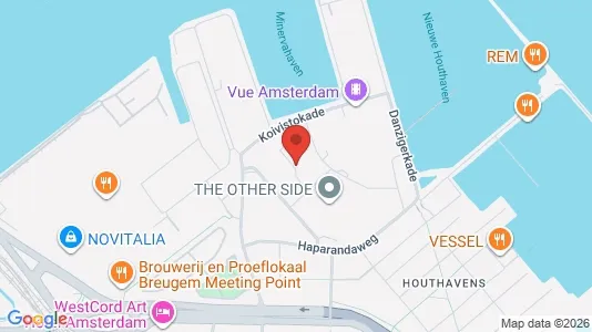 Bedrijfsruimtes for rent i Amsterdam Centrum - kort over placeringen