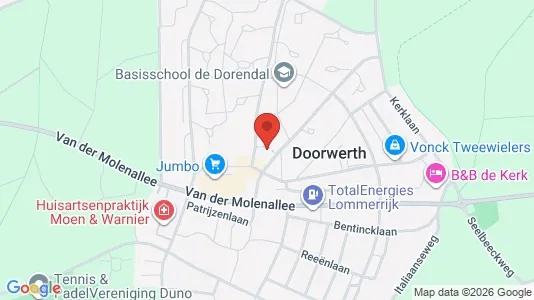 Grond for rent i Renkum - kort over placeringen