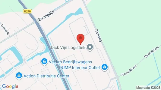 Kantorruimte for rent i Medemblik - kort over placeringen