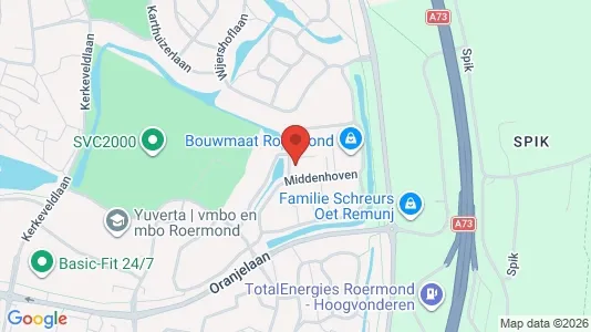 Bedrijfsruimtes for rent i Roermond - kort over placeringen