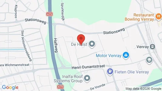 Bedrijfsruimtes for sale i Venray - kort over placeringen
