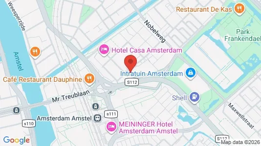 Kantorruimte for rent i Amsterdam Oost-Watergraafsmeer - kort over placeringen