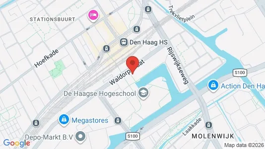 Kantorruimte for rent i The Hague Laak - kort over placeringen
