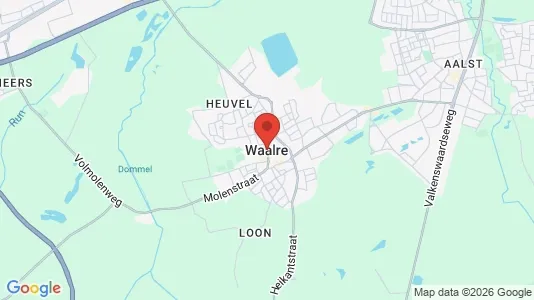 Bedrijfsruimtes for rent i Waalre - kort over placeringen