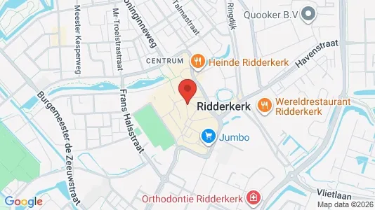 Bedrijfsruimtes for rent i Ridderkerk - kort over placeringen