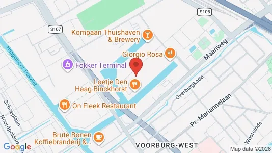 Kantorruimte for rent i The Hague Laak - kort over placeringen