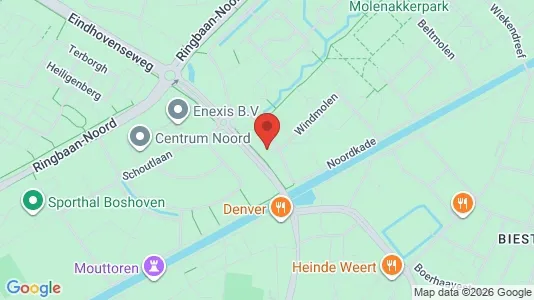 Kantorruimte for rent i Weert - kort over placeringen