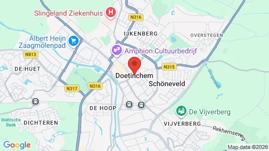 Bedrijfsruimtes for rent i Doetinchem - kort over placeringen